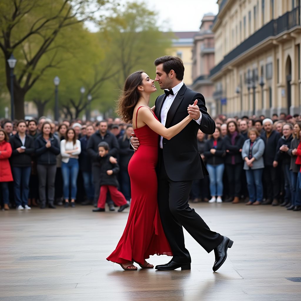 Tango en espacios públicos